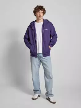 Толстовка свободного кроя с этикеткой, модель «COLNE» Pegador, фиолетовый