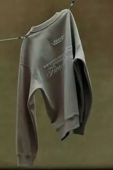 Толстовка свободного кроя с принтом H&M, мультиколор