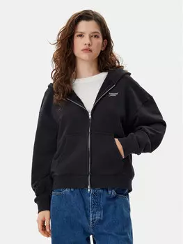 Толстовка свободного кроя Script Logo DW0DW20303 Tommy Jeans, черный