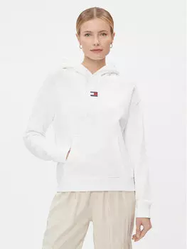 Толстовка свободного кроя Tommy Jeans, белый