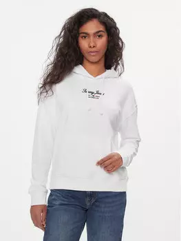 Толстовка свободного кроя Tommy Jeans, белый