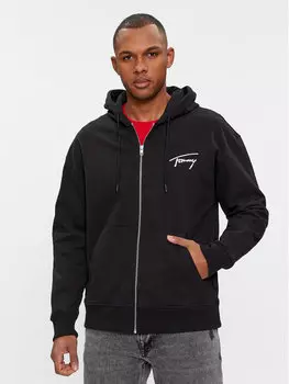Толстовка свободного кроя Tommy Jeans, черный