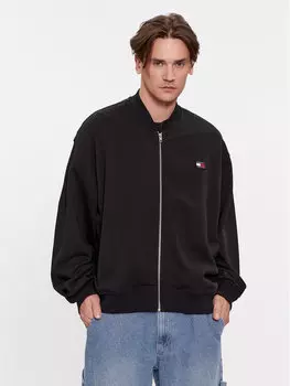 Толстовка свободного кроя Tommy Jeans, черный