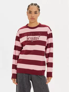 Толстовка свободного кроя Tommy Jeans, фиолетовый