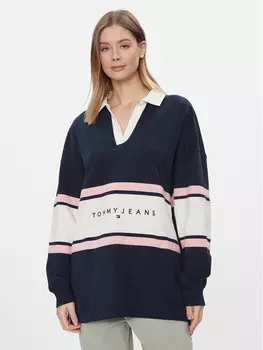 Толстовка свободного кроя Tommy Jeans, синий