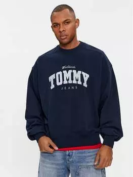 Толстовка свободного кроя Tommy Jeans, синий