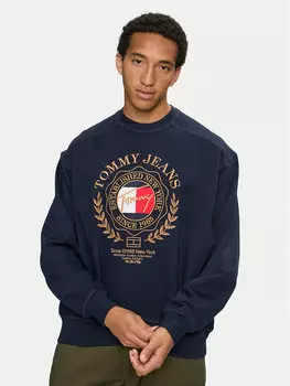 Толстовка свободного кроя Tommy Jeans, синий