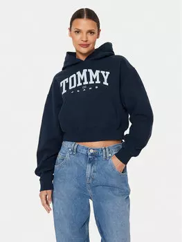 Толстовка свободного кроя Tommy Jeans, синий