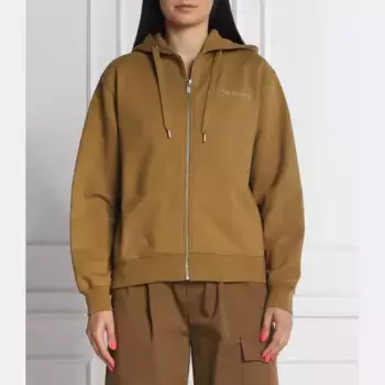 Толстовка свободного кроя Trussardi, хаки