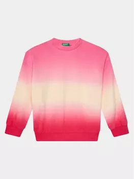 Толстовка свободного кроя United Colors Of Benetton, розовый