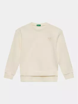 Толстовка свободного кроя United Colors Of Benetton, экрю