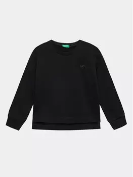 Толстовка свободного кроя United Colors Of Benetton, черный