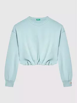 Толстовка свободного кроя United Colors Of Benetton, синий