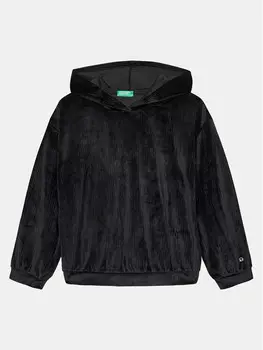 Толстовка свободного кроя United Colors Of Benetton, черный