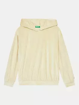 Толстовка свободного кроя United Colors Of Benetton, бежевый