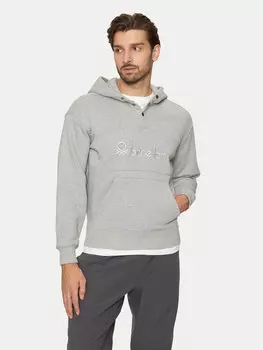 Толстовка свободного кроя United Colors Of Benetton, серый