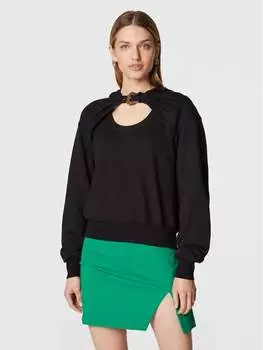 Толстовка свободного кроя Versace Jeans Couture, черный