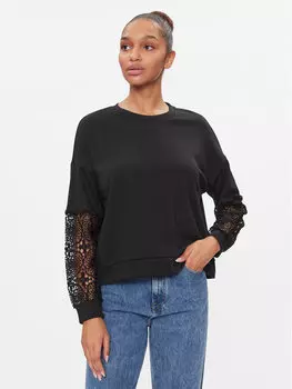 Толстовка свободного кроя Vila, черный