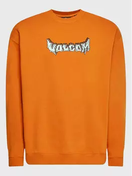 Толстовка свободного кроя Volcom, оранжевый