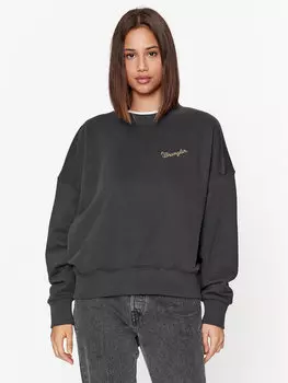 Толстовка свободного кроя Wrangler, черный