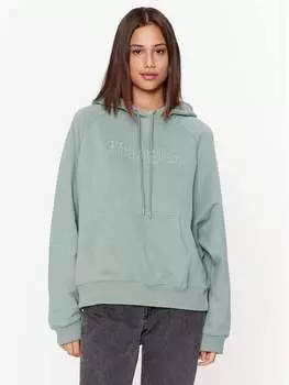 Толстовка свободного кроя Wrangler, зеленый