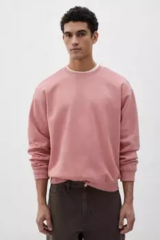 Толстовка свободного покроя H&M, розовый