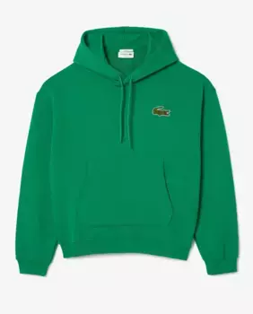 Толстовка свободного покроя унисекс Lacoste, зеленый