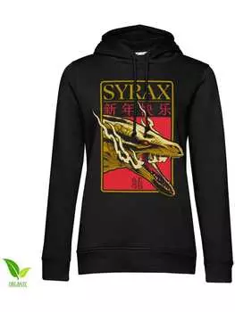 Толстовка Syrax Dragon Girls Hoodie House Of The Dragon, черный