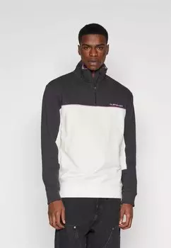Толстовка Take Us Back 1/2 Zip Block Quiksilver, цвет tarmac