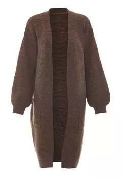 Толстовка Tanuna Strickjacke, серо-коричневый