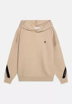 Толстовка TAPE HOODIE Calvin Klein Jeans, цвет plaza taupe