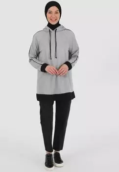 Толстовка TAVIN Modanisa, серый