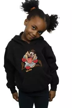 Толстовка Taz Valentine's Day Madly In Love Looney Tunes, черный