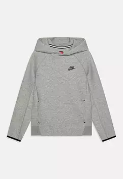 Толстовка TECH HOODIE Nike Sportswear, цвет dark grey heather/black