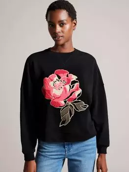 Толстовка Ted Baker Adilinn, черная