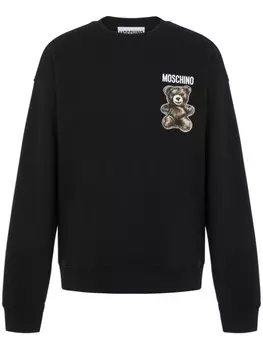 Толстовка Teddy Bear Moschino, черный