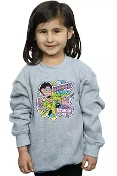 Толстовка Teen Titans Go Knock Knock DC Comics, серый