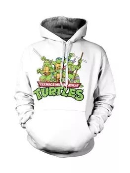 Толстовка Teenage Mutant Ninja Turtles, белый