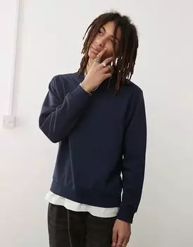 Толстовка темно-синего цвета Weekday