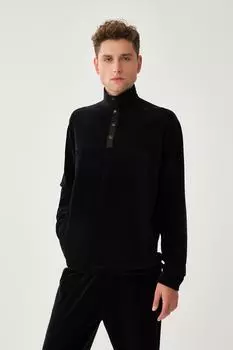 Толстовка - Темно-синий - Классический крой Dagi