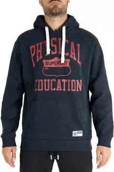 Толстовка - Темно-синий - Классический крой SUPERDRY, темно-синий