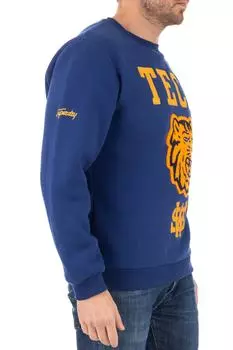 Толстовка - Темно-синий - Классический крой SUPERDRY, темно-синий