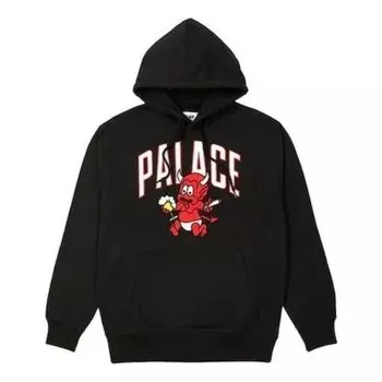 Толстовка temptation hood deep hoodie 'black' Palace, черный