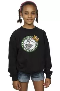 Толстовка Tennis Ready To Play Tom & Jerry, черный