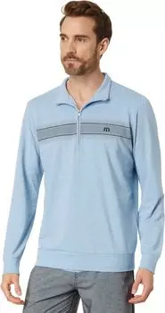 Толстовка Tequila Sour TravisMathew, цвет Heather Bel Air Blue