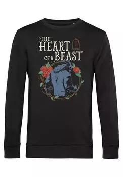 Толстовка THE BEAUTY AND THE BEAST HEART OF A BEAST Disney, черный