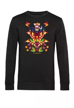 Толстовка THE LION KING ANIMAL TOWER Disney, черный