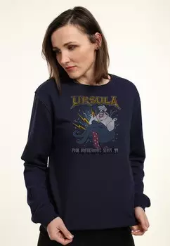 Толстовка THE LITTLE MERMAID URSULA THE UNFORTUNATE Disney, темно-синий