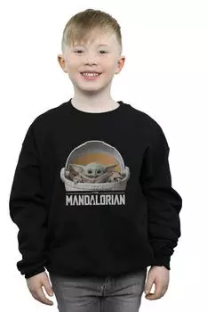 Толстовка The Mandalorian The Child Pod Star Wars, черный