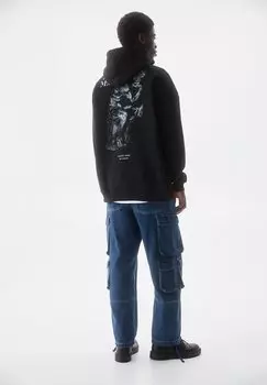 Толстовка The Met PULL&BEAR, черный